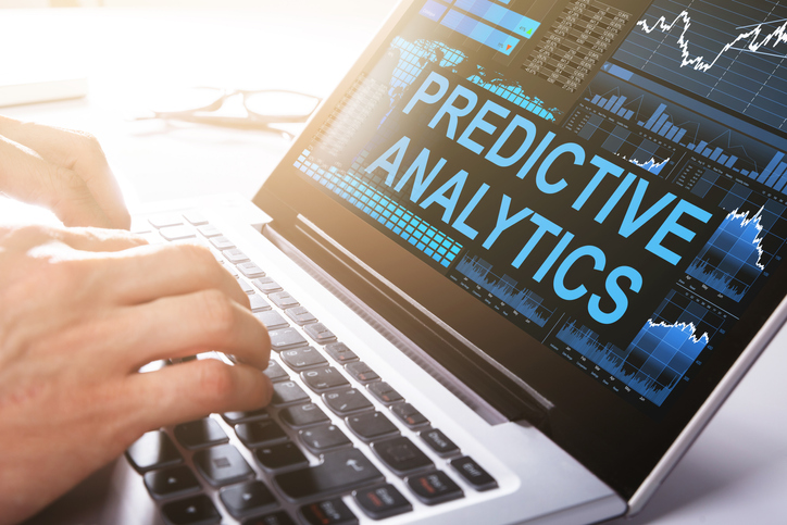 predictive analytics on a computer screen